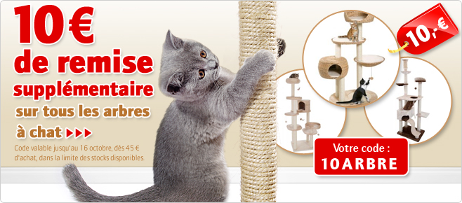 arbre a chat en promo